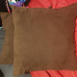 2 piece Brown Pillow